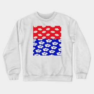 lilo and stitch Hawaii Print Crewneck Sweatshirt